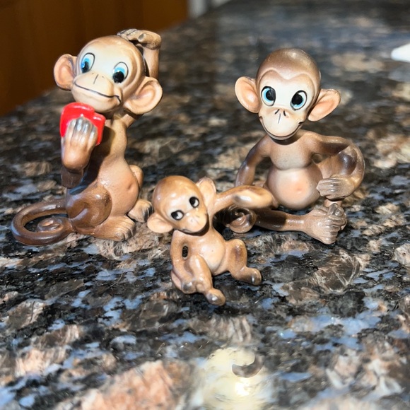 Josef Originals Art Vintage Josef Originals Mini Monkey Figurine